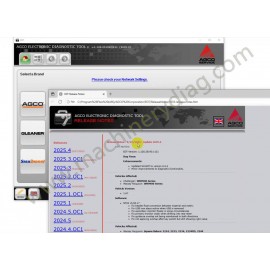 AGCO EDT 2025.09 1.128 Electronic Diagnostic Tool Software
