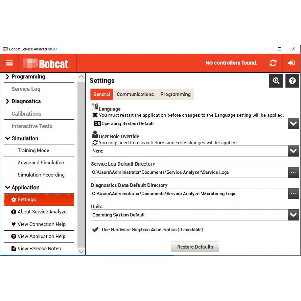Bobcat Service Analyzer 90.00 2022 Diagnostic Software