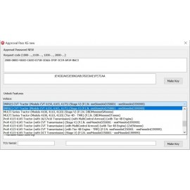 CNH Approval Password Calculate ONE Time Service 2023
