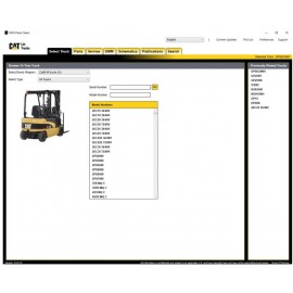 Caterpillar Forklift Truck EPC MCFA/MCFE/MCFS VMware 2019