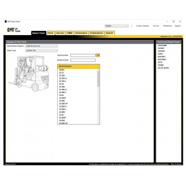 Caterpillar Forklift Truck EPC MCFA/MCFE/MCFS VMware 2019