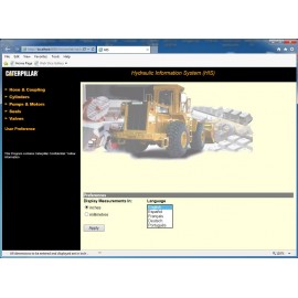 Caterpillar HIS Hydraulic Information System 2011