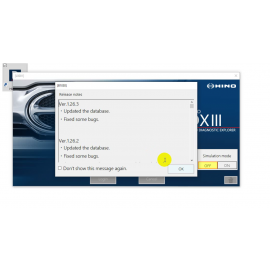 HINO DX3 DX III 1.26.3 HINO Truck Diagnostic Software 2026.03