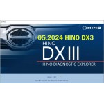 HINO DX3 DX III 1.24.3 HINO Truck Diagnostic Software 2024.05
