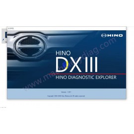 HINO DX3 DX III 1.25.7 HINO Truck Diagnostic Software 2025.10