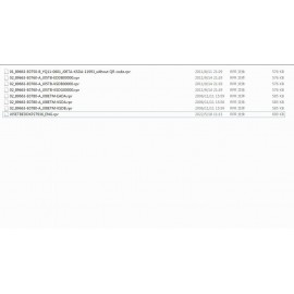 HINO Kobelco J05 J08 Engine ECM Flash Files
