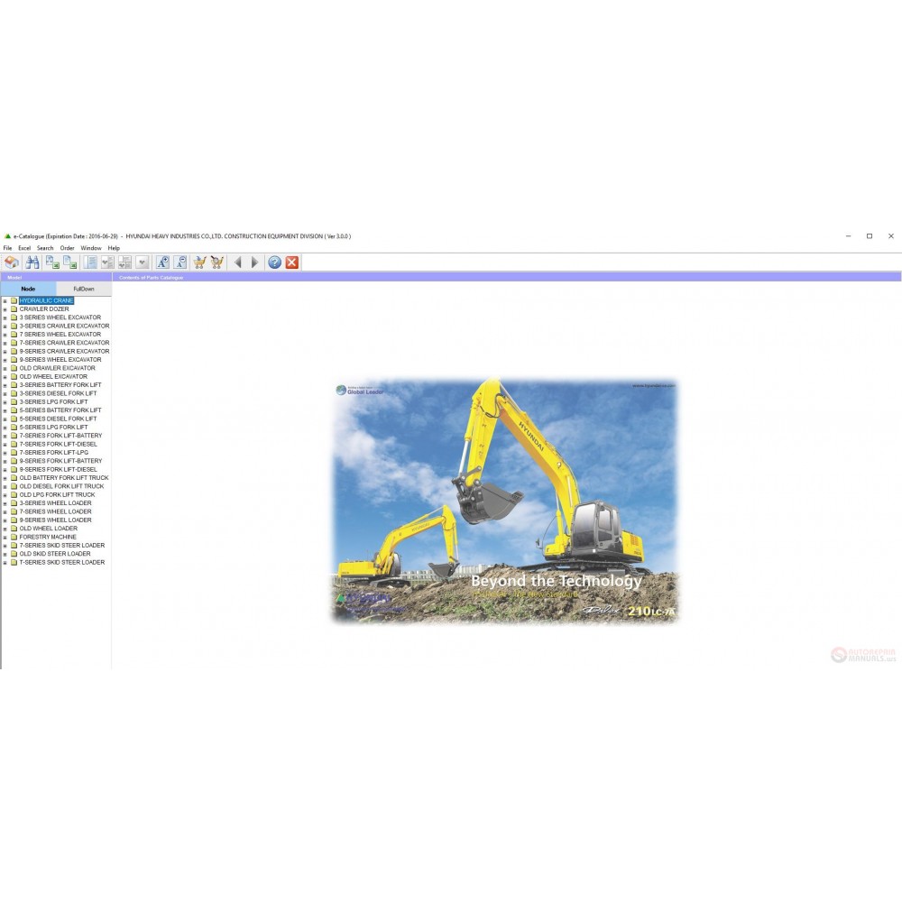 Hyundai HCE E-Catalogue Robex Heavy Parts Catalog 2017 VMware