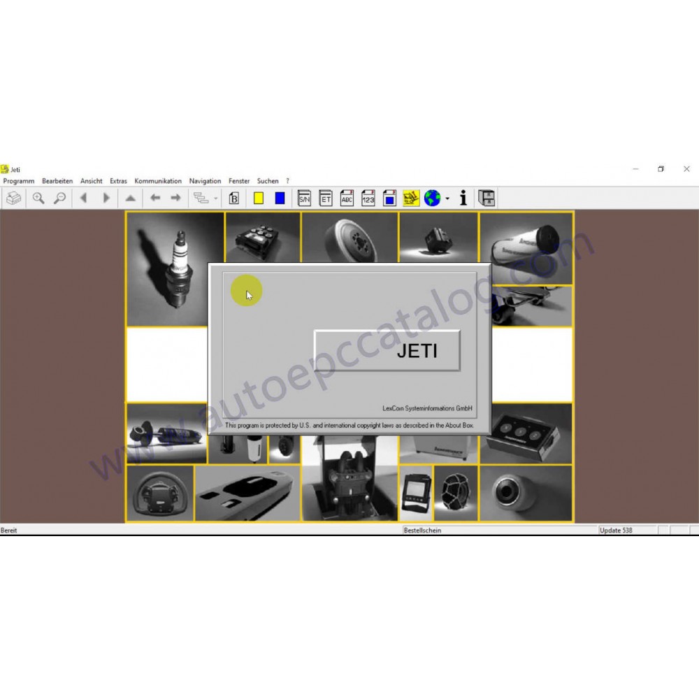  JUNGHEINRICH JETI ET v4.37 Update 538  01.2025 Spare Parts Catalog