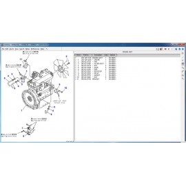 Komatsu LinkOne Forklift Truck Spare Parts Catalogue 2012.11