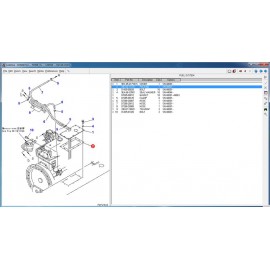 Komatsu LinkOne Forklift Truck Spare Parts Catalogue 2012.11