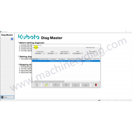 Kubota Takeuchi Diagmaster 26.01.01 Diagnostic Software 2026.01