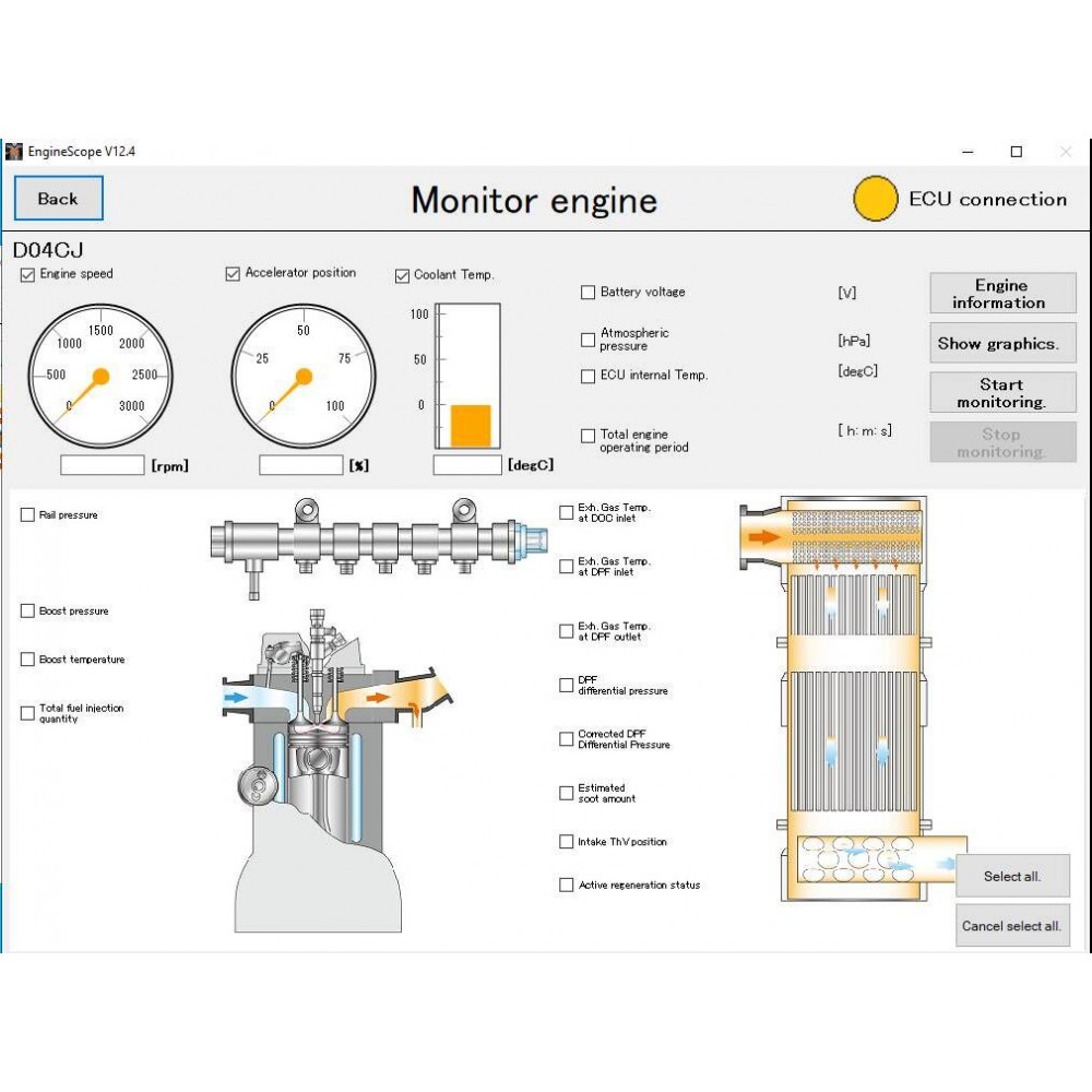 Mitsubishi Diesel Engine Scope V12.4.2 Service Tool 2022