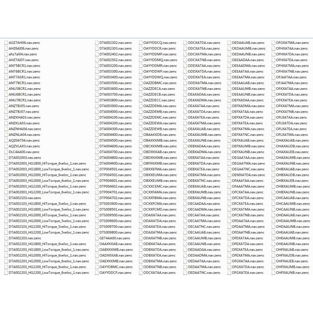 NavKal Programming Calibration Files 2021.11
