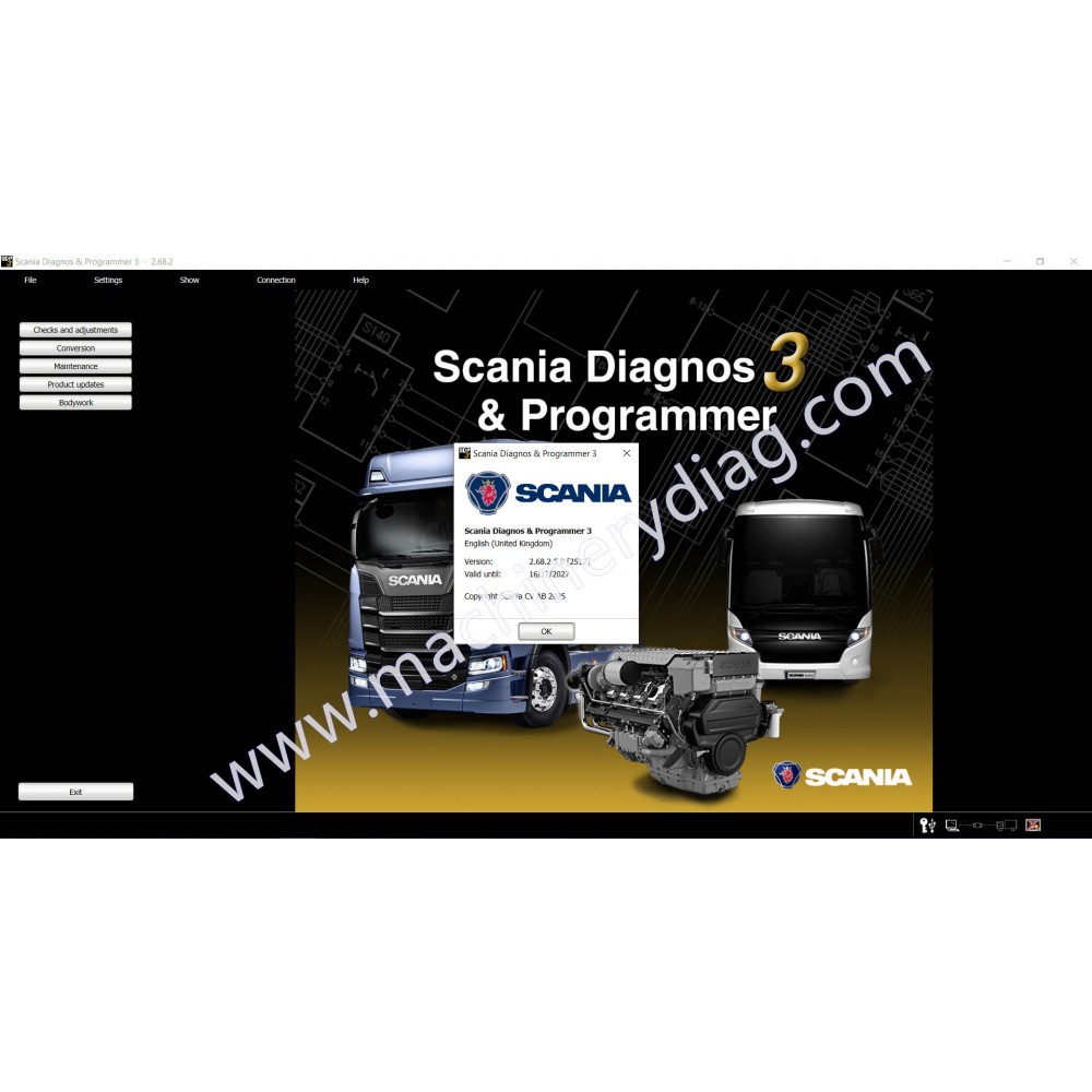 Scania SDP3 2.68.2 Diagnostics for Scania Truck/Industry and Marine 2025.12