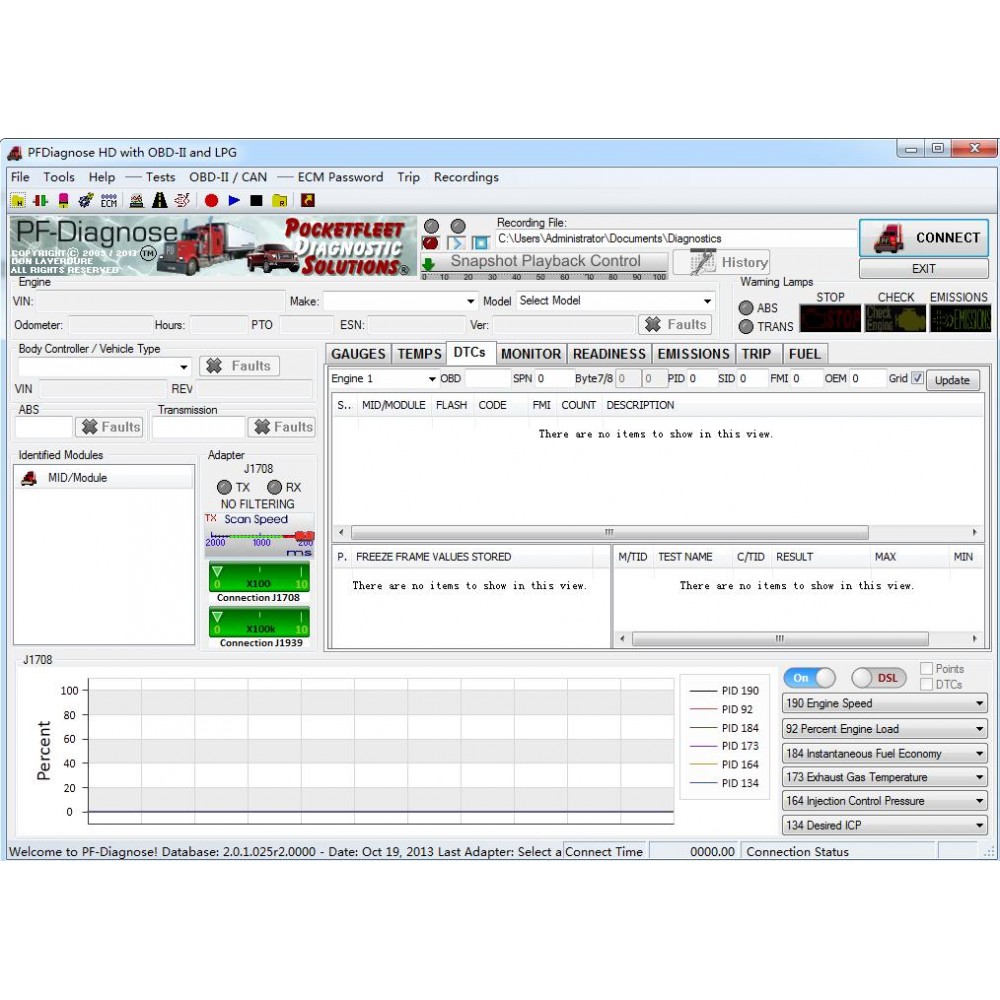 PFDiagnose 2.01.23 Heavy Machine Diagnostic Software