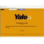  Yale PC Service Tool V5.5 Forklift Diagnostic Software 2025